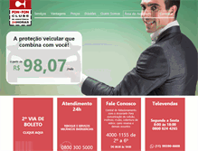 Tablet Screenshot of clubefonfon.com.br